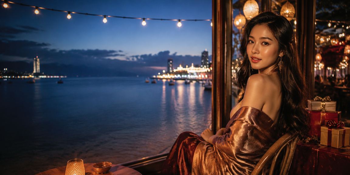 Người dùng tại Nha Trang ngồi cà phê sử dụng điện thoại kiểm tra trạng thái voucher và nạp tiền VND