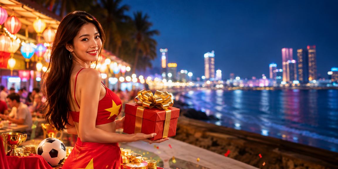 Người hâm mộ bóng đá xem trận đấu tại chợ đêm Nha Trang với không khí sôi động